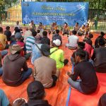 Polda Metro jaya, Polres Metropolitan Jakarta Pusat Bersama Komunitas Pedagang Kopi Mengadakan Makan Siang Bersama
