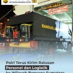 Polri Berangkatkan Ratusan Personel dan Bantuan Logistik Kemanusiaan ke Wilayah Terdampak Bencana di Aceh, Sumatera Utara, dan Sumatera Barat